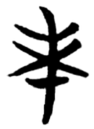 未字简牍字形（楚）