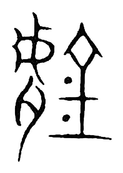 錿字篆书字形（宋）